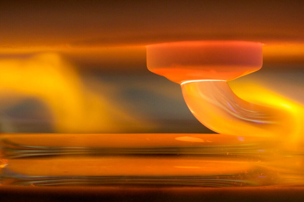 چاپ سه بعدی-glass 3d printer