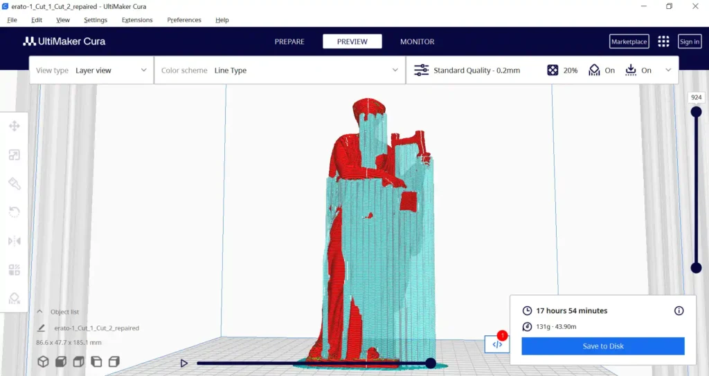 فعال شدن ساپورت پرینتر سه بعدی