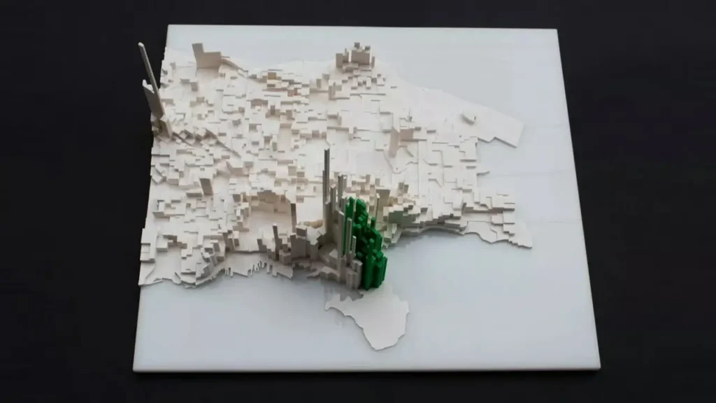 ساخت انواع ماکت ساختمانی با پرینتر سه بعدی