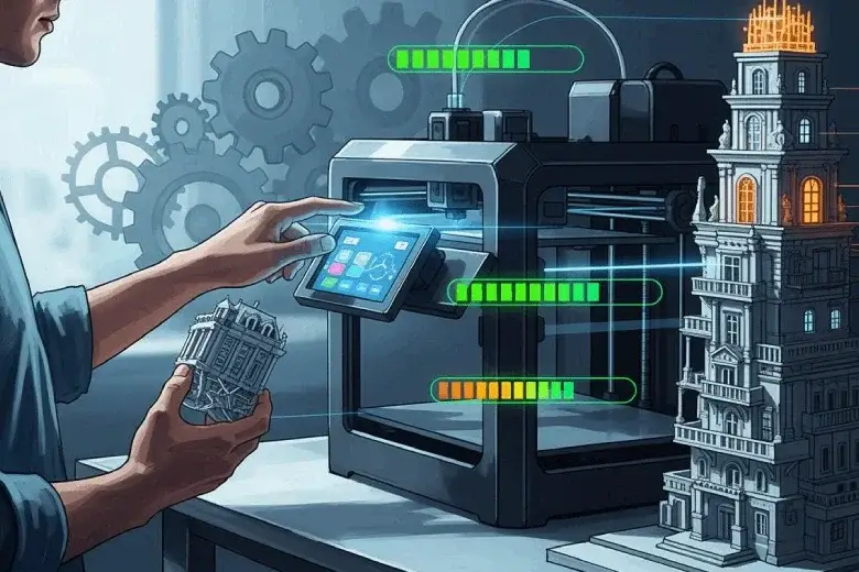 باور اشتباه هفتم راجب پرینتر سه بعدی