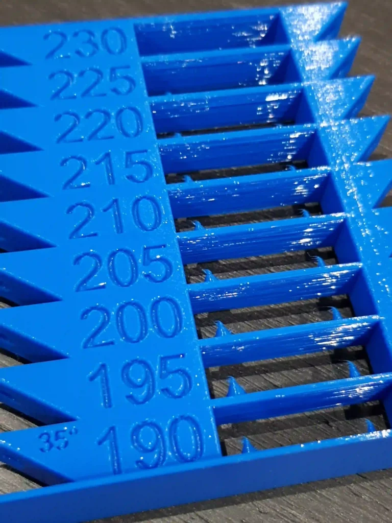تنظیم دما نازل یا اکسترودر در Cura