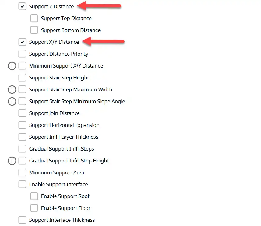 بخش Support