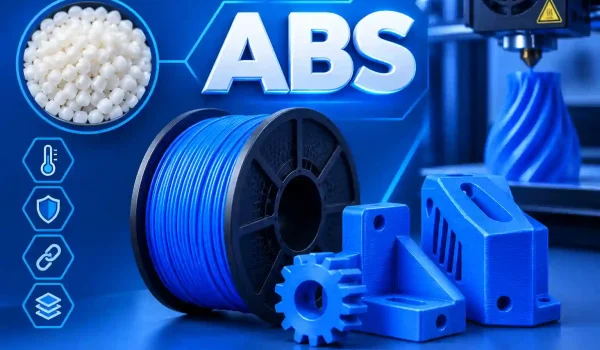 ABS چیست؟راهنمای کامل فیلامنت ABS پرینتر سه بعدی